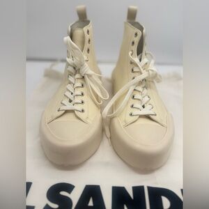Jill Sander Leather High Top